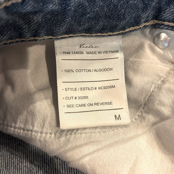 Kancan Boutique Jean Shorts Distressed Denim Medium - Picture 6 of 6